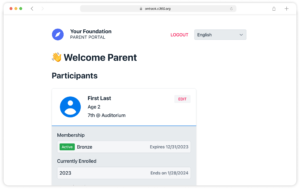 OnTrack - Parent Portal Dashboard